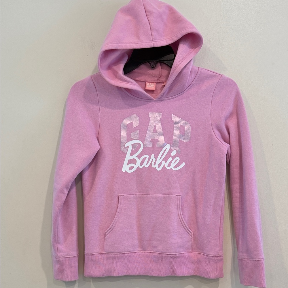 GAP Kids Light Pink Barbie Hoodie Size L